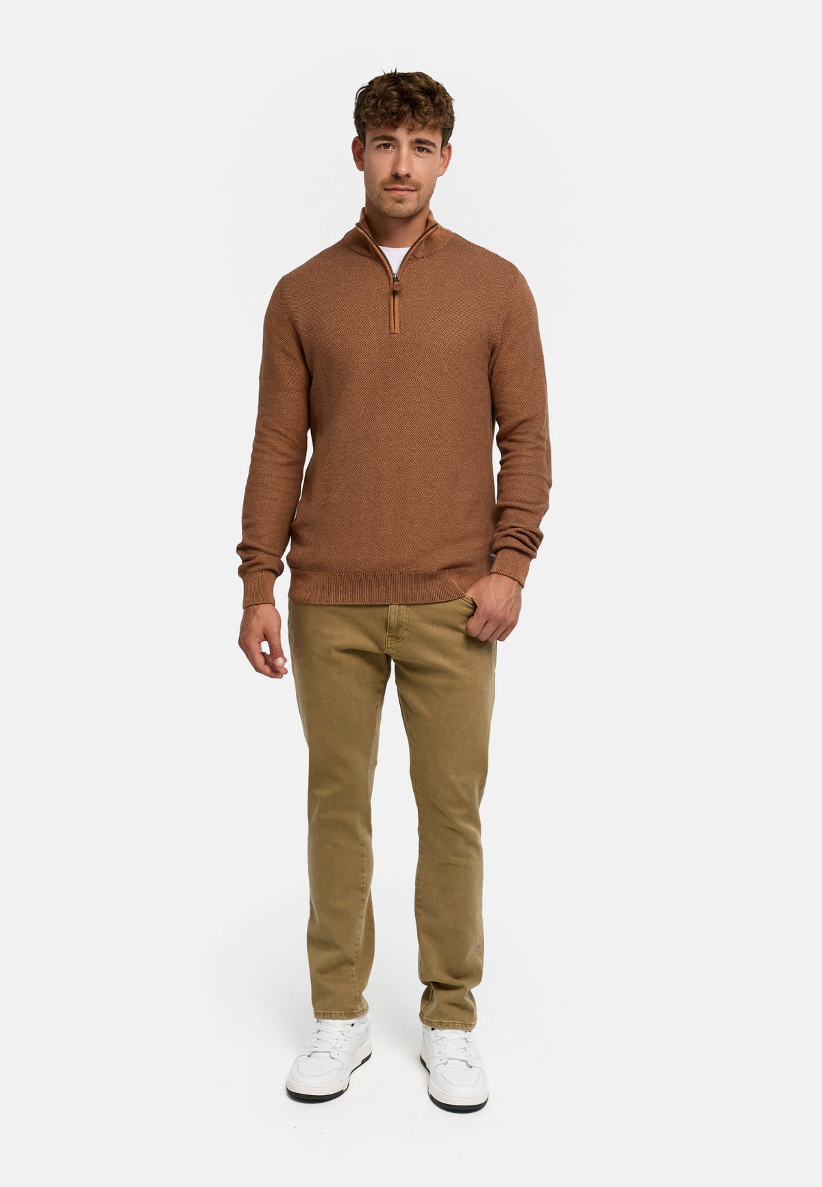 Strickpullover INJexi Half Zip Produktbild