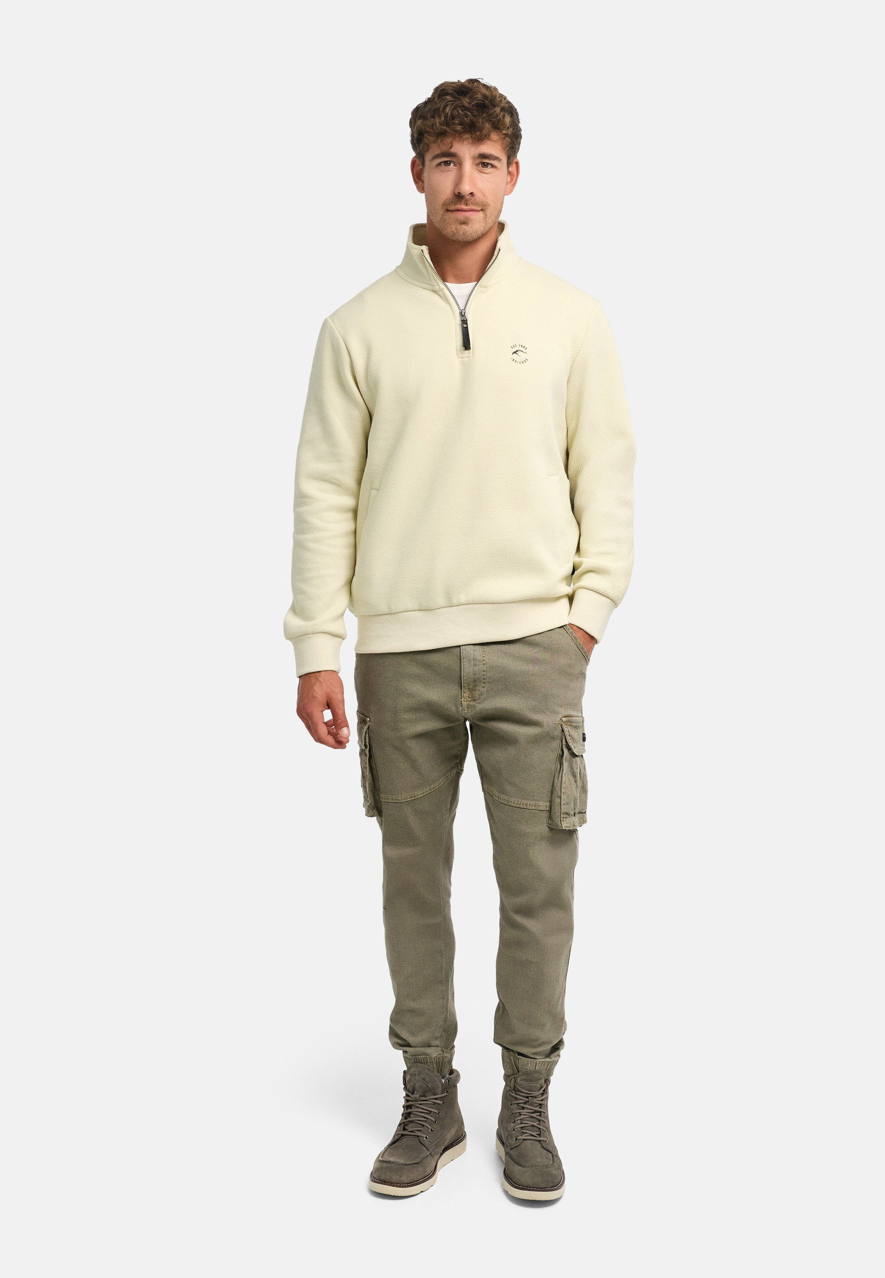 Sweatshirt INTonnic Half zip