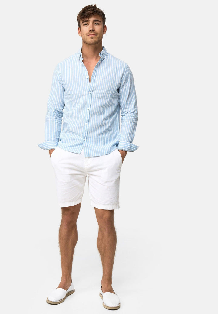 Indicode Herren Brayden Hemd gestreift mit Button-Down-Kragen - INDICODE