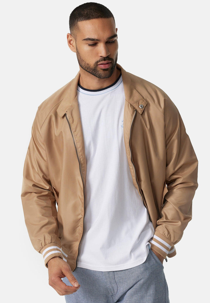 Indicode Herren Ayser Jacke mit Stehkragen & Reißverschluss - INDICODE