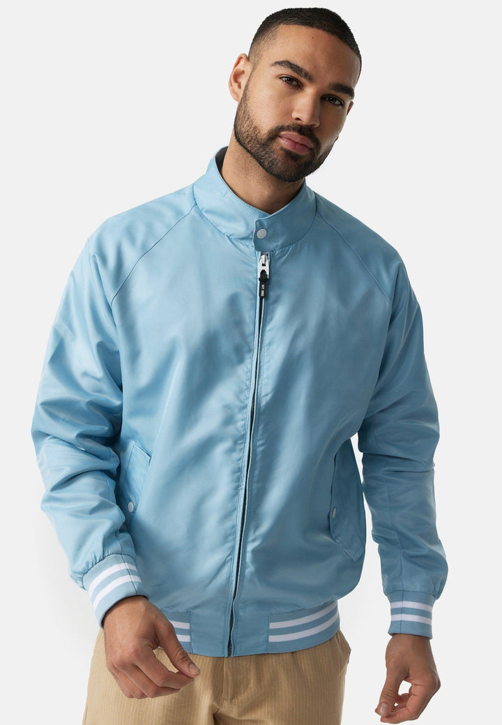 Indicode Herren Ayser Jacke mit Stehkragen & Reißverschluss - INDICODE