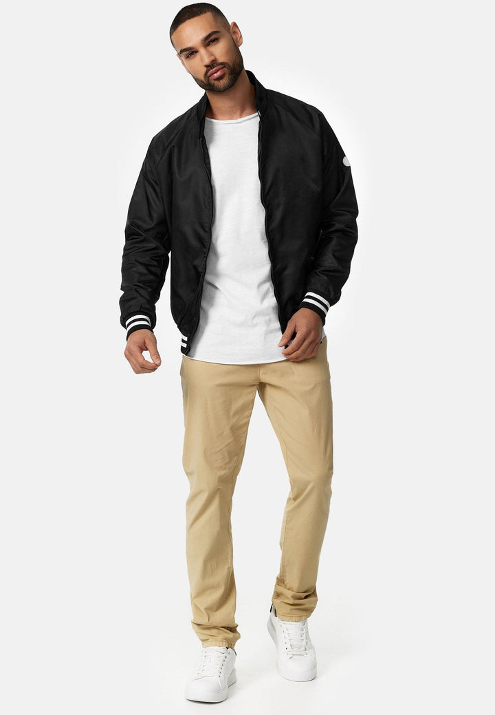 Indicode Herren Ayser Jacke mit Stehkragen & Reißverschluss - INDICODE