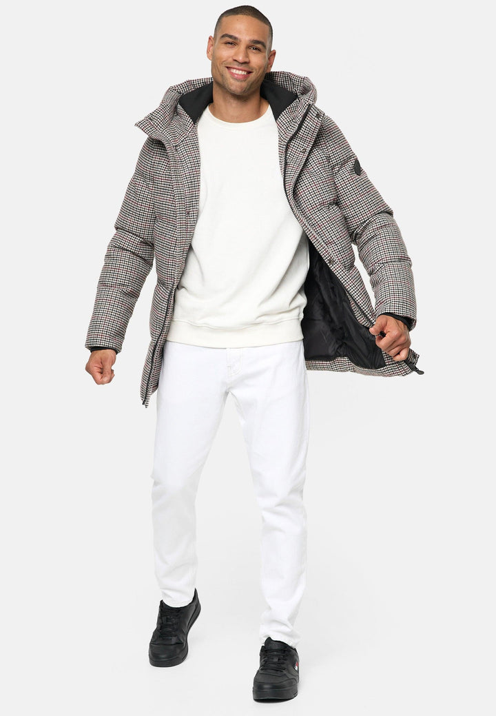 Indicode Herren INCuppert Winterjacke mit Stehkragen und Kapuze - INDICODE