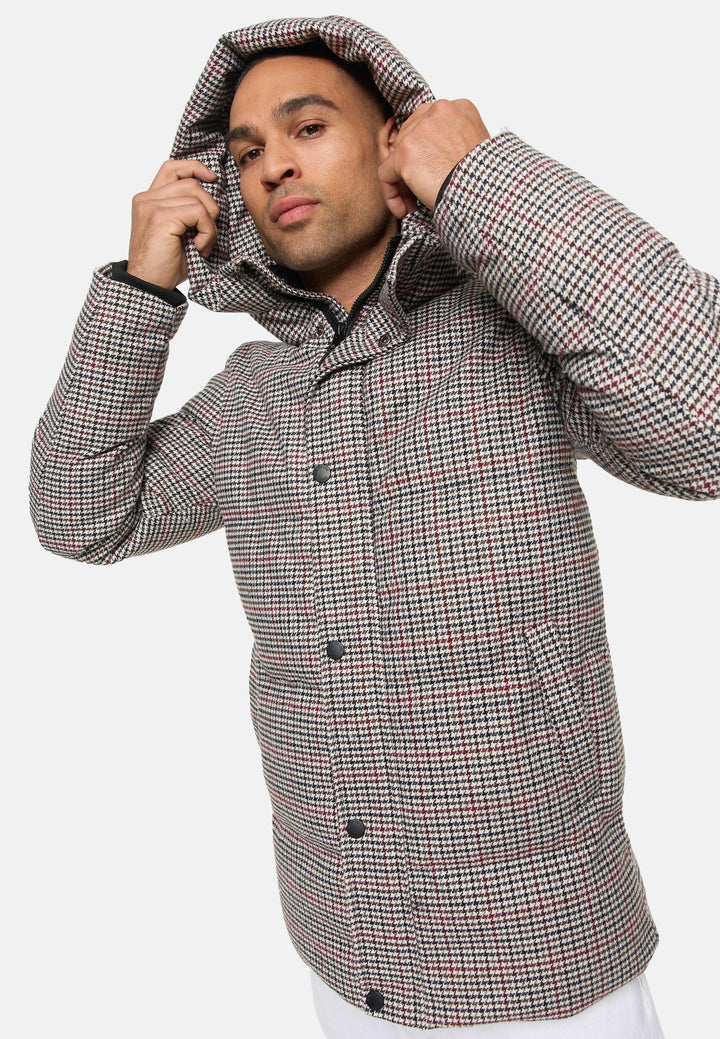 Indicode Herren INCuppert Winterjacke mit Stehkragen und Kapuze - INDICODE
