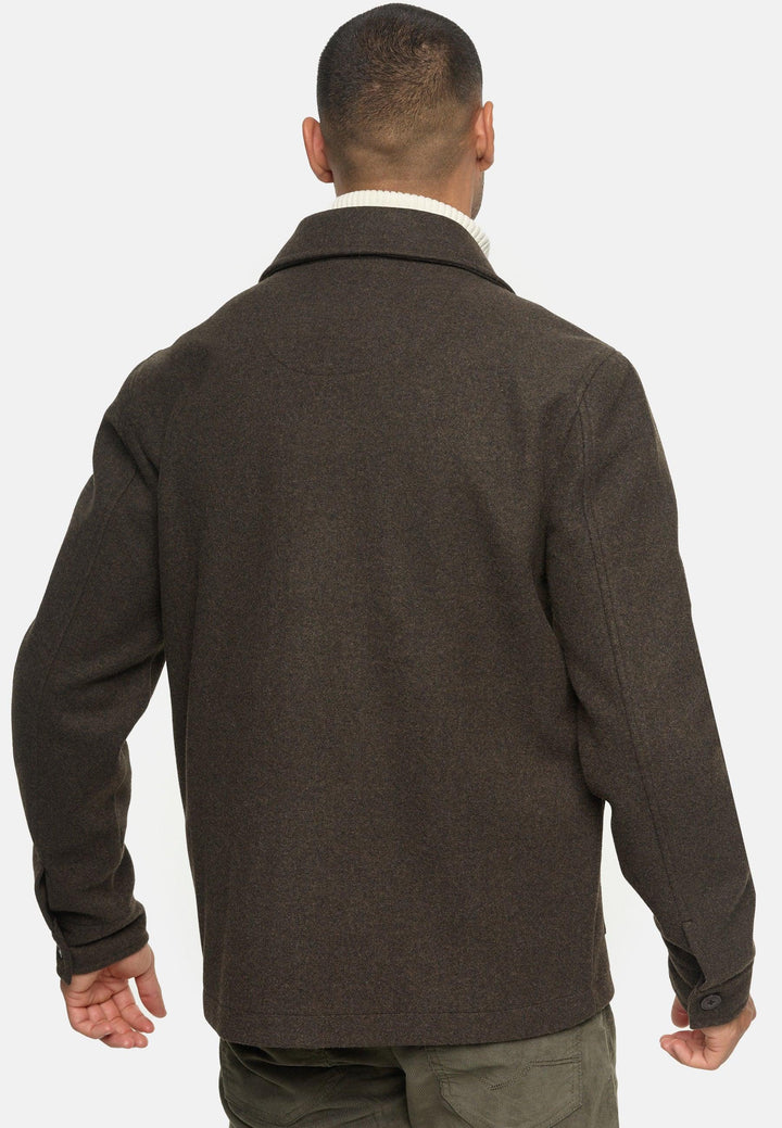Indicode Herren INMacking Jacke mit Brusttasche und Umschlagkragen - INDICODE