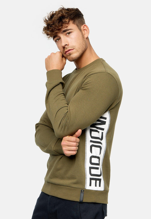 Indicode Herren INNilon Sweatshirt mit Rundhals - INDICODE