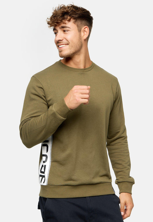 Indicode Herren INNilon Sweatshirt mit Rundhals - INDICODE