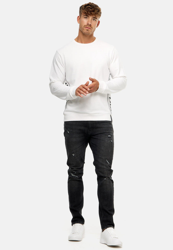 Indicode Herren INNilon Sweatshirt mit Rundhals - INDICODE
