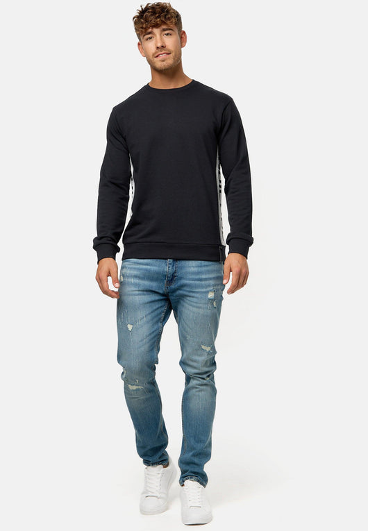 Indicode Herren INNilon Sweatshirt mit Rundhals - INDICODE