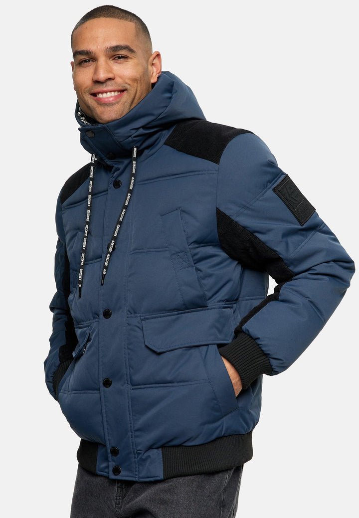 Indicode Herren INJakobe Winterjacke mit Kapuze - INDICODE