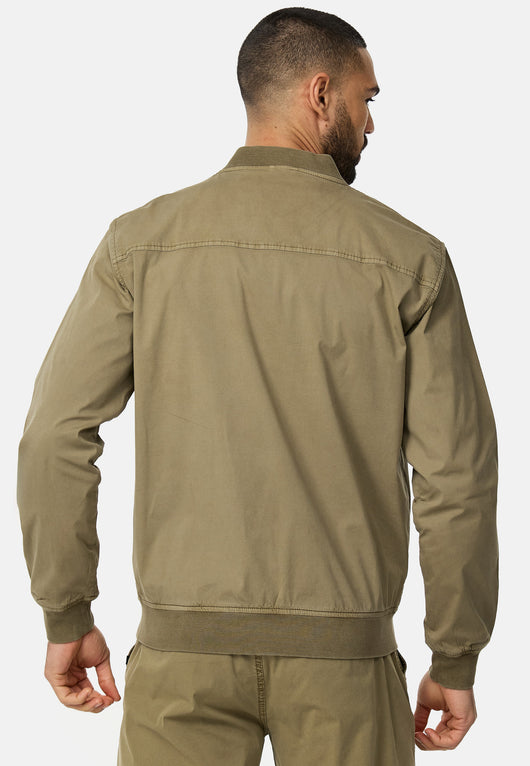 Indicode Herren INOrnel Bomber-Jacke mit Stehkragen  & Reißverschluss