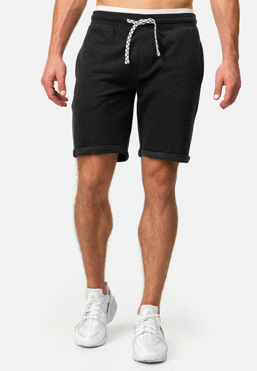 Indicode Herren Aldrich Sweatshorts mit Kordel