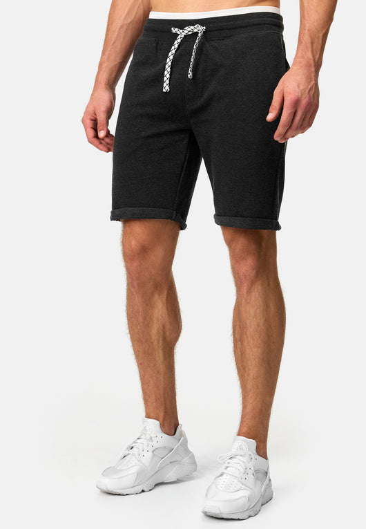 Indicode Herren Aldrich Sweatshorts mit Kordel