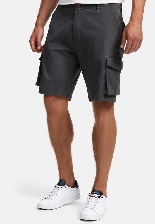 Indicode Herren INSolupe Cargo Shorts mit 6 Taschen aus 98% Baumwolle