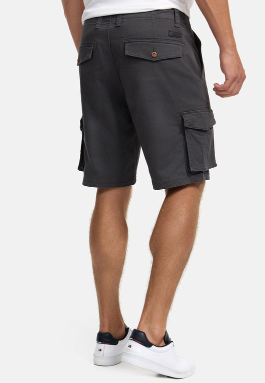 Indicode Herren INSolupe Cargo Shorts mit 6 Taschen aus 98% Baumwolle