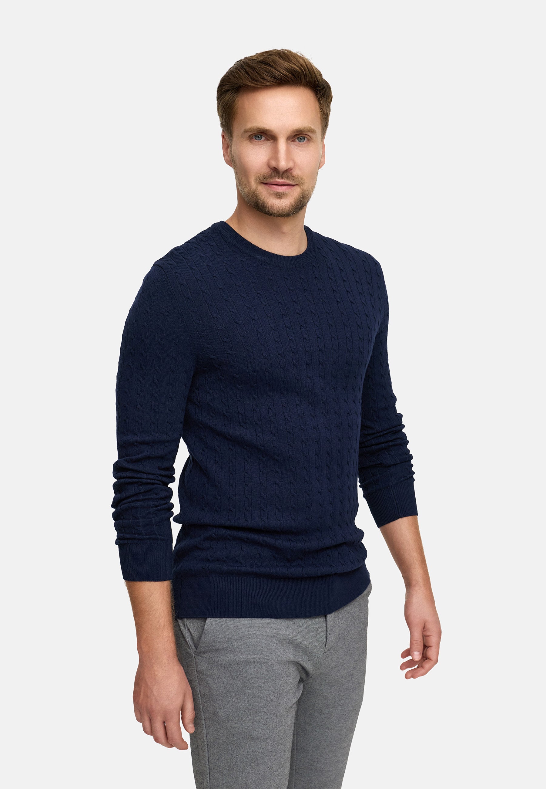Strickpullover JFCamden crew neck knit Produktbild