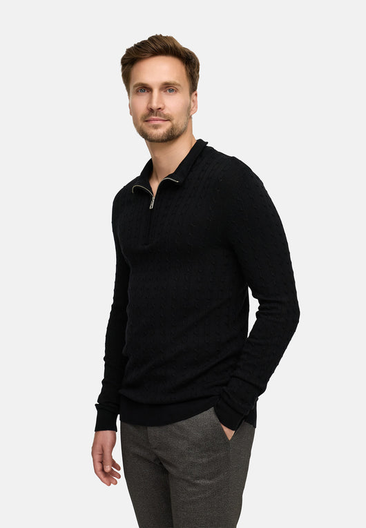 Strickpullover JFCamden half zip knit