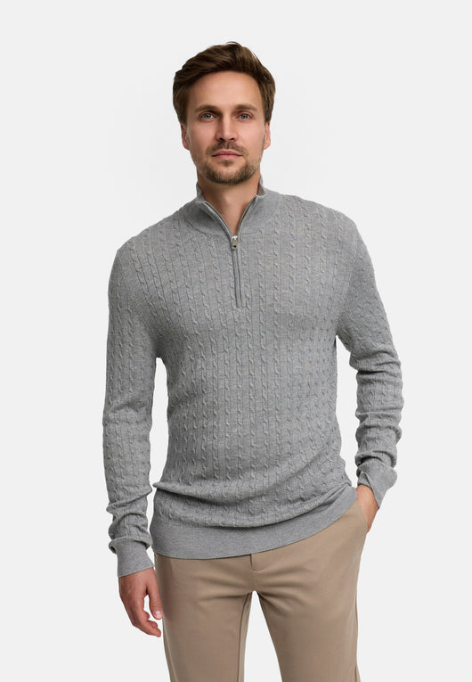 Strickpullover JFCamden half zip knit