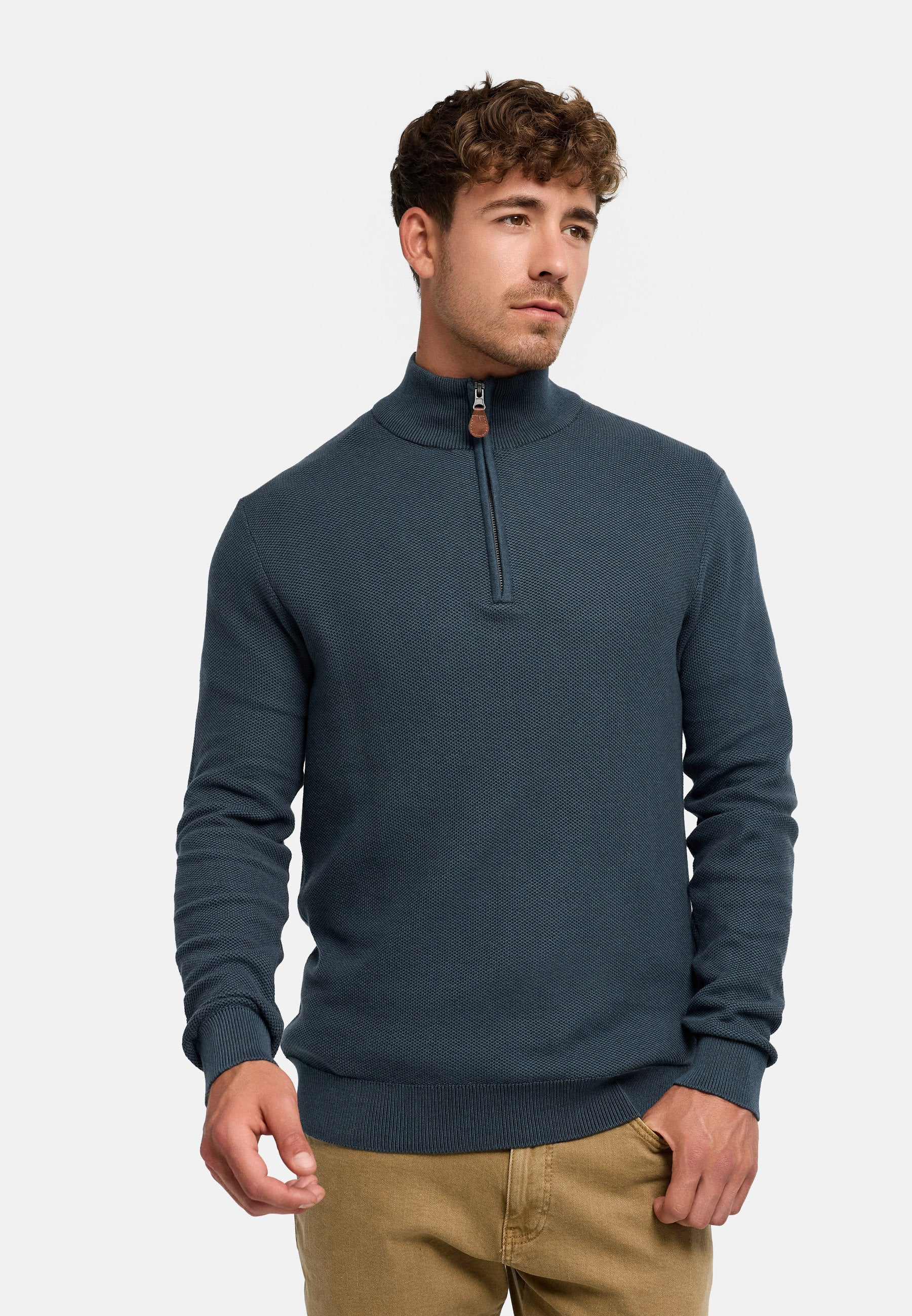 Strickpullover INJexi Half Zip Produktbild
