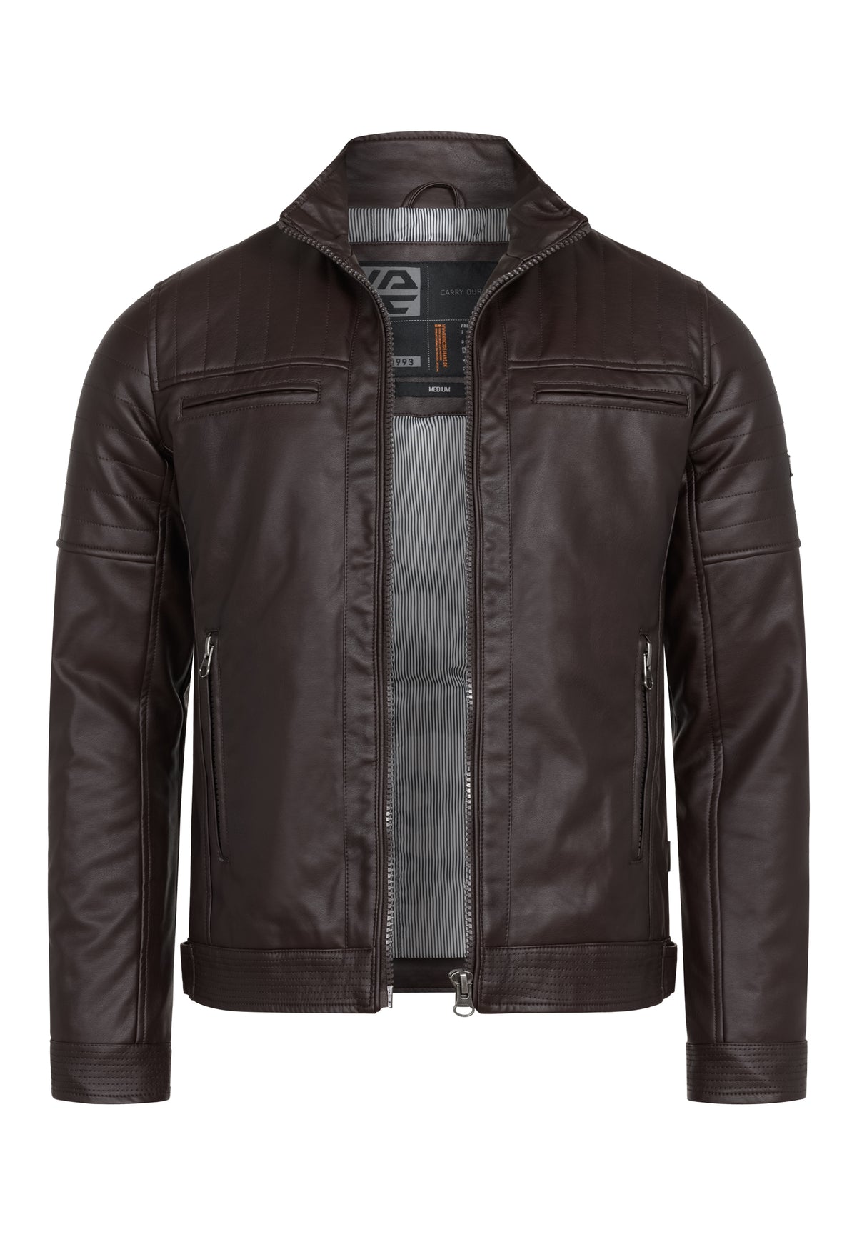 Veste en similicuir Brook