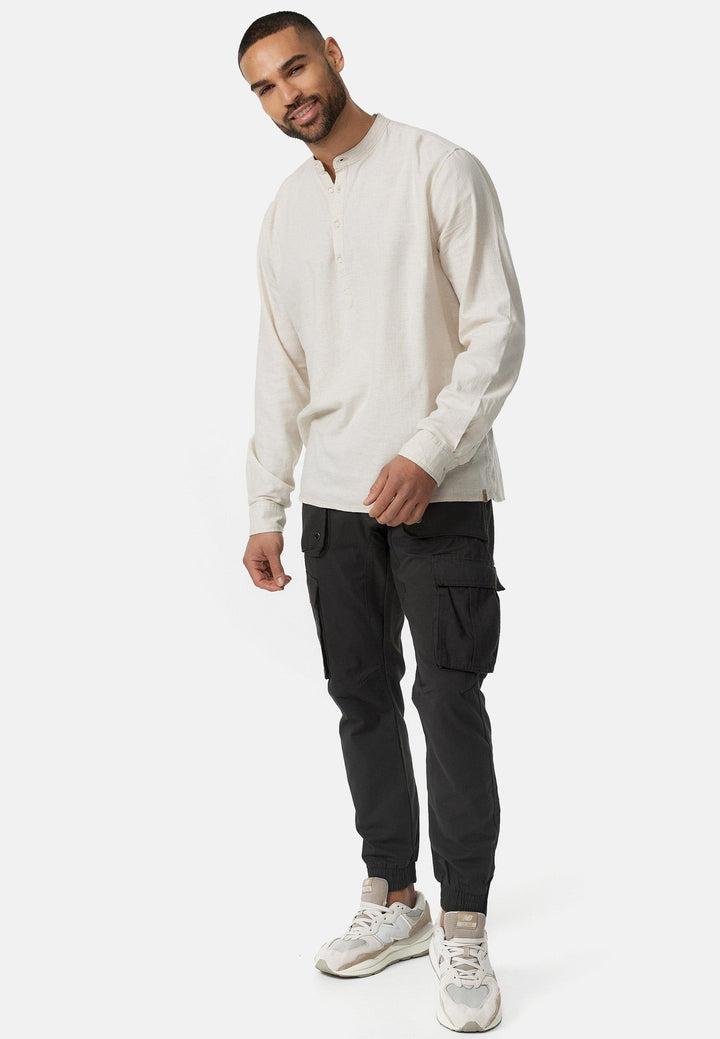 Indicode Herren Leonard Cargohose aus Baumwoll-Mix mit 5 Taschen - INDICODE