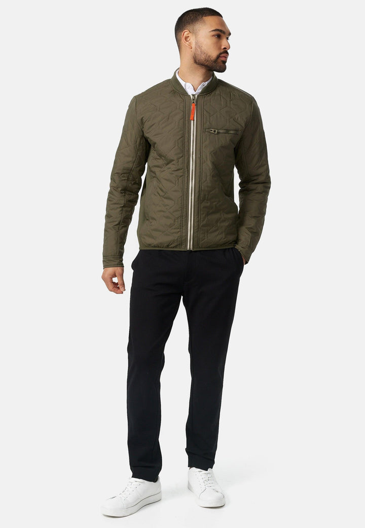 Indicode Herren Leander Steppjacke in Daunenjacken-Optik - INDICODE