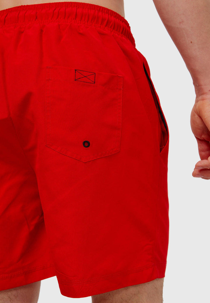 Indicode Herren Ferguson Badehose mit 3 Taschen und Tunnelzug - INDICODE