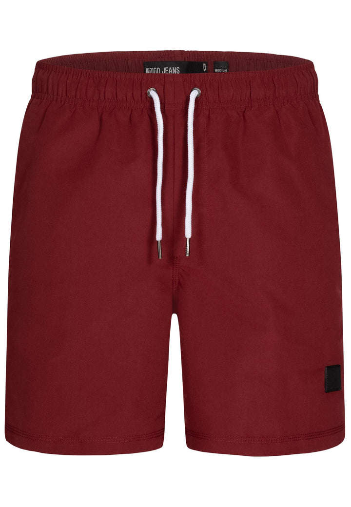 Indicode Herren Ferguson Badehose mit 3 Taschen und Tunnelzug - INDICODE
