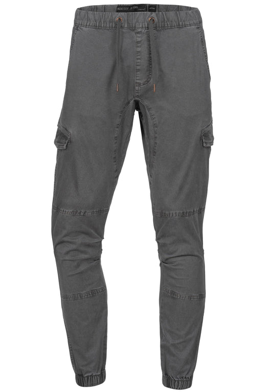 Indicode Herren Cantu Cargohose aus 98% Baumwolle mit Kordelzug