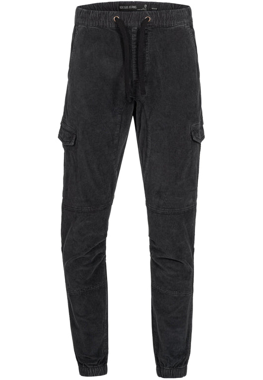 Indicode Herren Walker Cargohose aus 98% Baumwolle (Cord-Stretch)