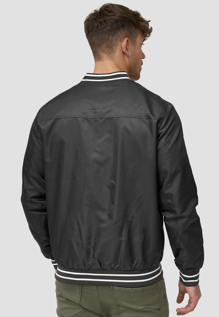 Indicode Herren Manos Jacke mit Stehkragen & Reißverschluss - INDICODE