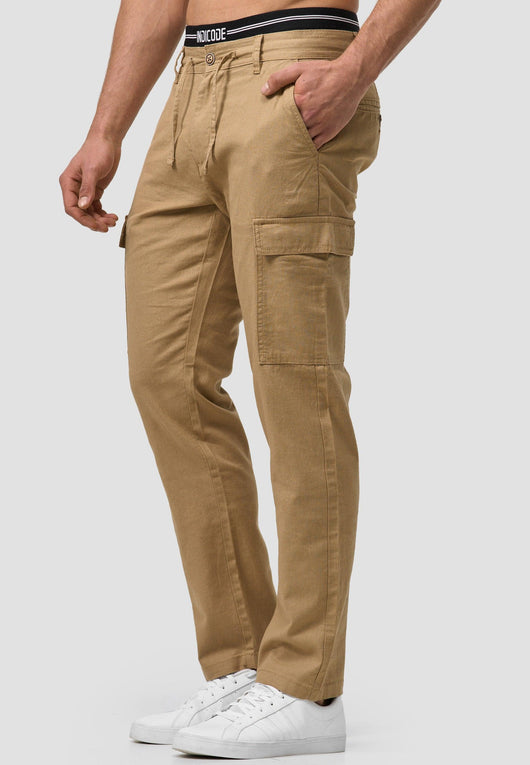 Leinenhose Cargo Leonardo