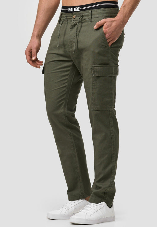 Leinenhose Cargo Leonardo