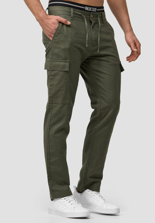 Leinenhose Cargo Leonardo