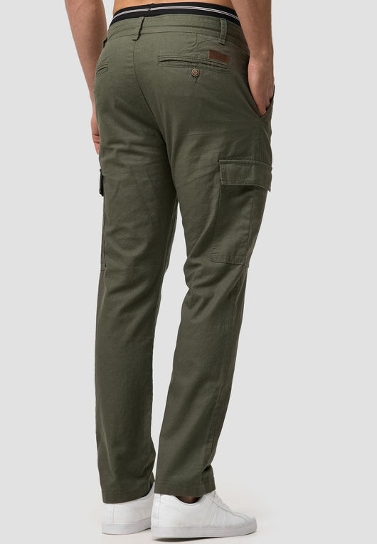 Leinenhose Cargo Leonardo