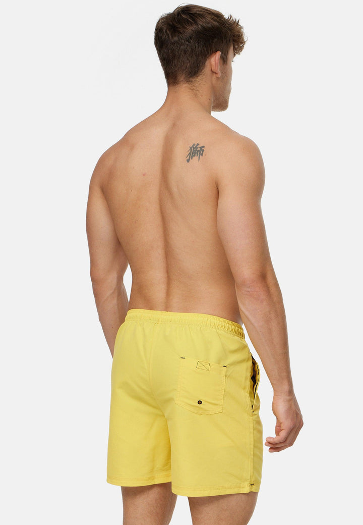 Indicode Herren Ferguson Badehose mit 3 Taschen und Tunnelzug - INDICODE