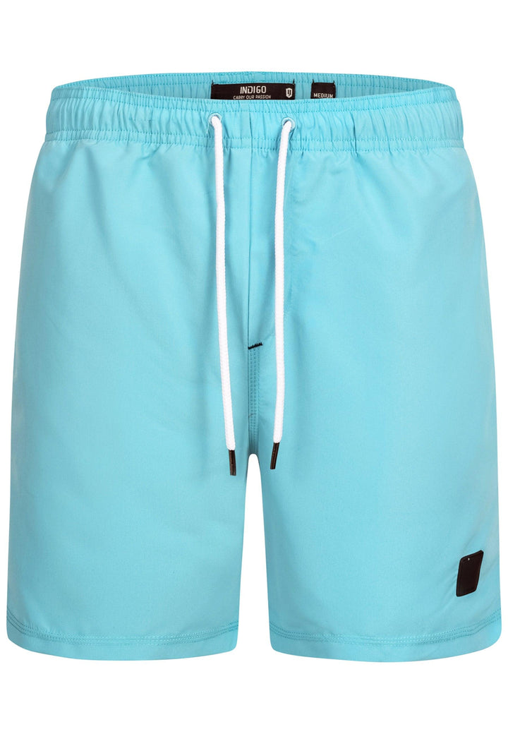 Indicode Herren Ferguson Badehose mit 3 Taschen und Tunnelzug - INDICODE