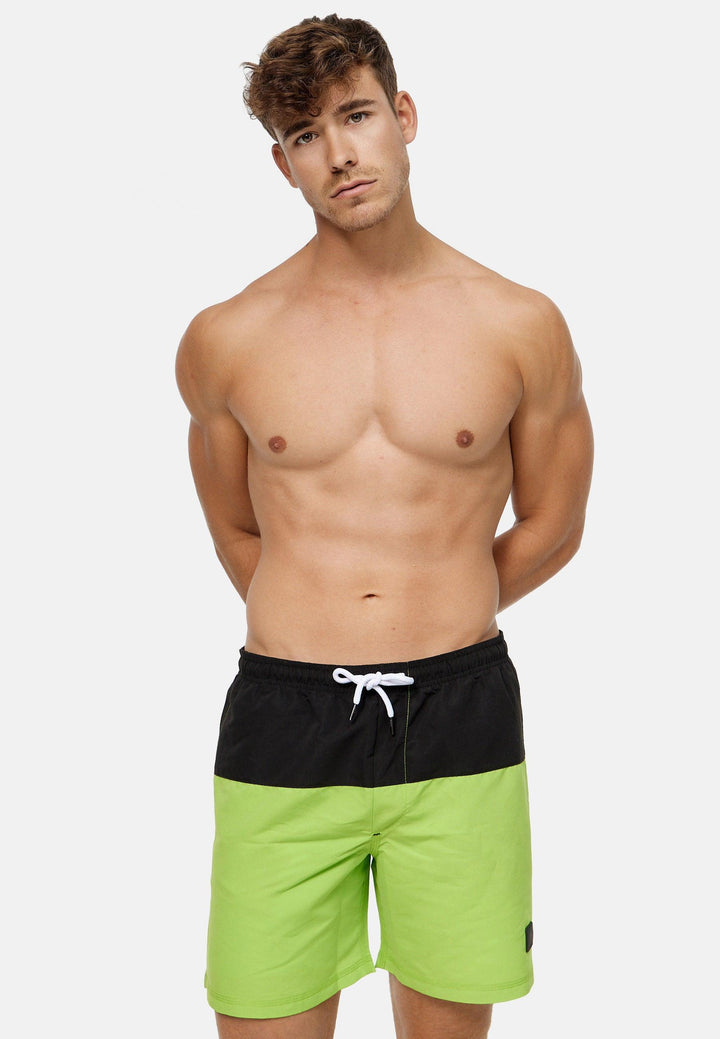 Indicode Herren Pruitt Badehose mit 3 Taschen und Tunnelzug - INDICODE