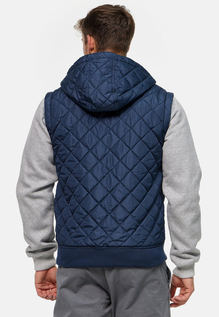 Indicode Herren Harry Jacke mit Kapuze und abnehmbaren Ärmeln - INDICODE