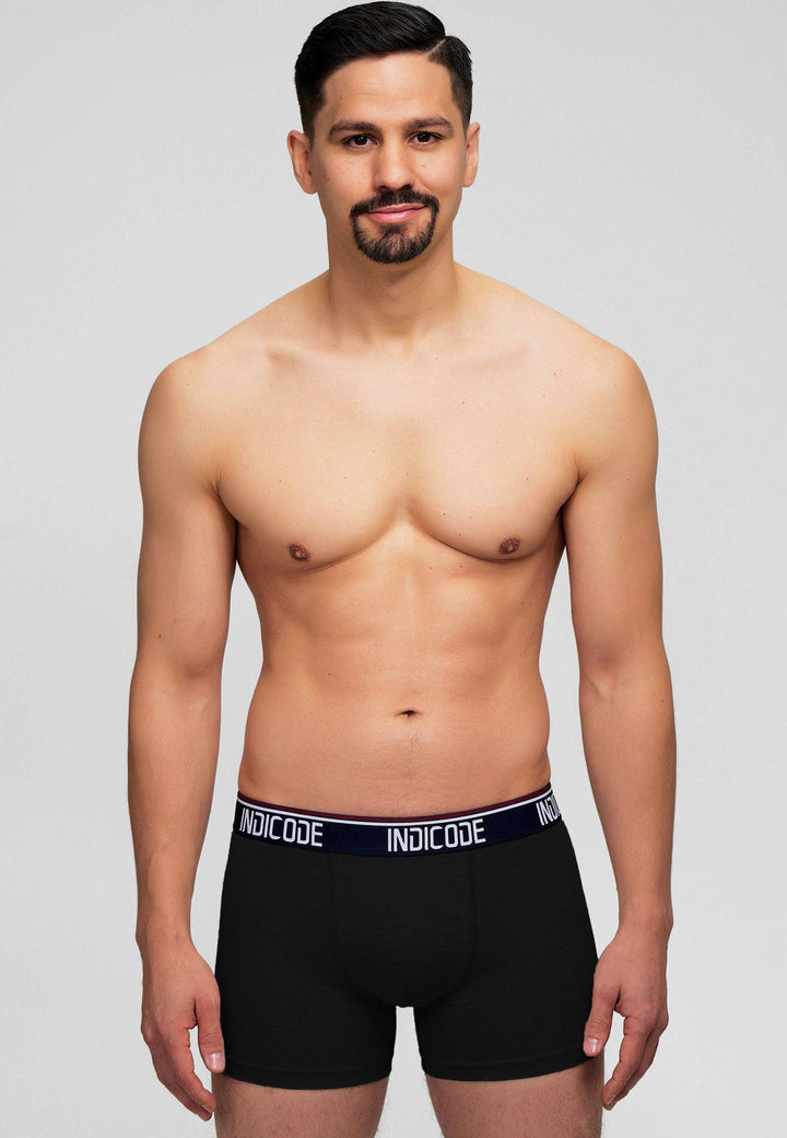 Indicode Herren Johnny 7er Pack Boxershorts aus 95% Baumwolle - INDICODE