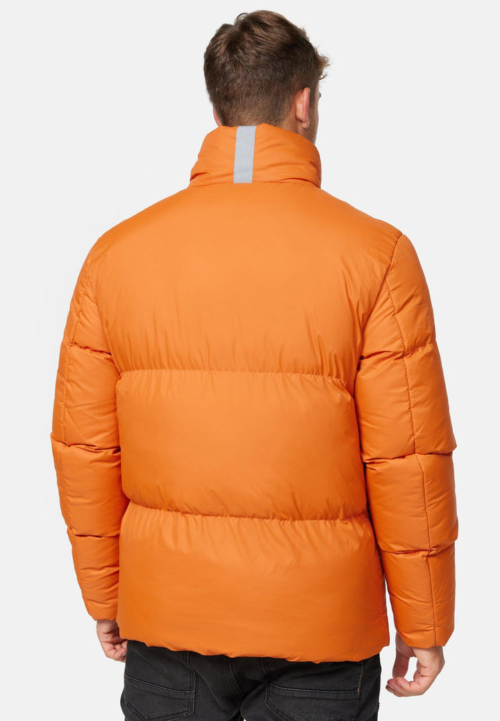 Indicode Herren Lanse Winterjacke in Daunenjacken-Optik mit Stehkragen - INDICODE