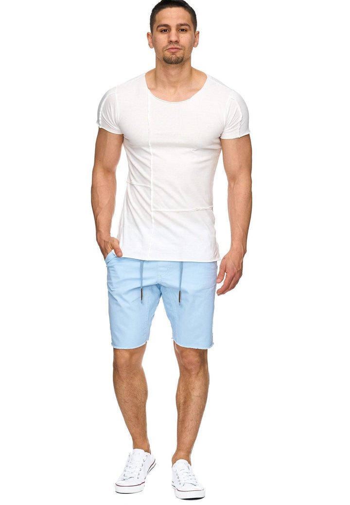 Indicode Herren Carver Chino Shorts aus 100% Baumwolle - INDICODE