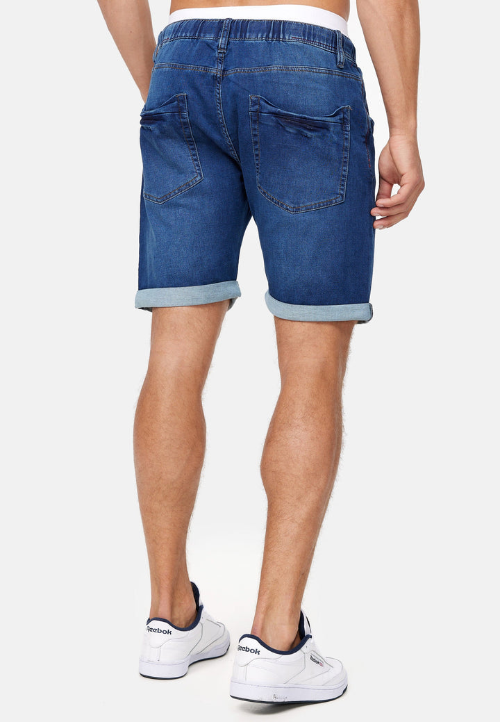 Indicode Herren Kadin Sweatshorts mit 5 Taschen aus 82% Baumwolle - INDICODE