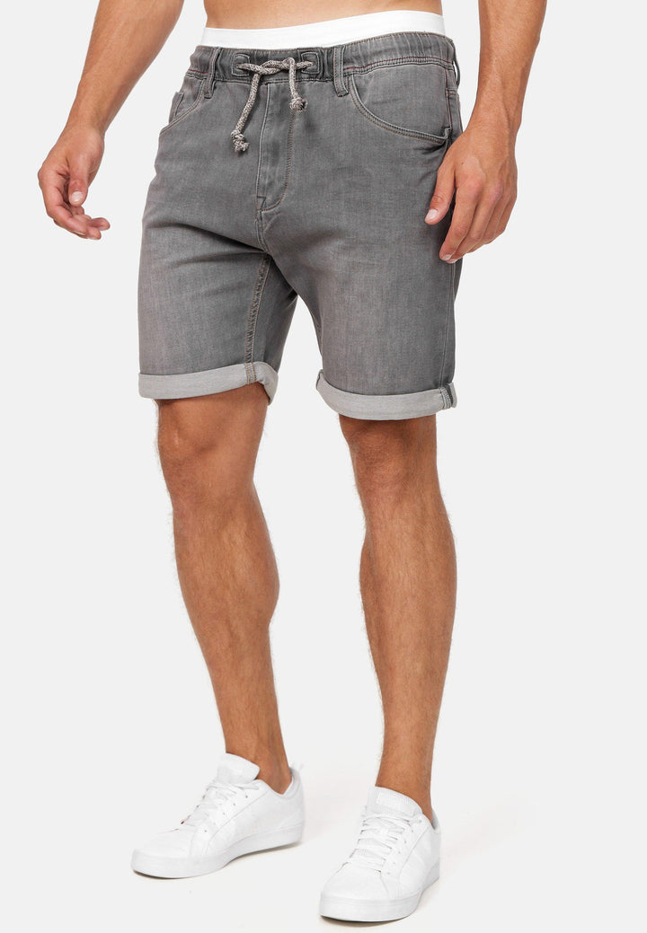 Indicode Herren Kadin Sweatshorts mit 5 Taschen aus 82% Baumwolle - INDICODE