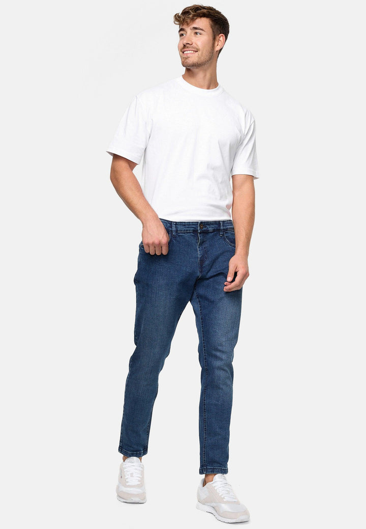 Indicode Herren Daddy Jeanshose aus 98% Baumwolle - INDICODE