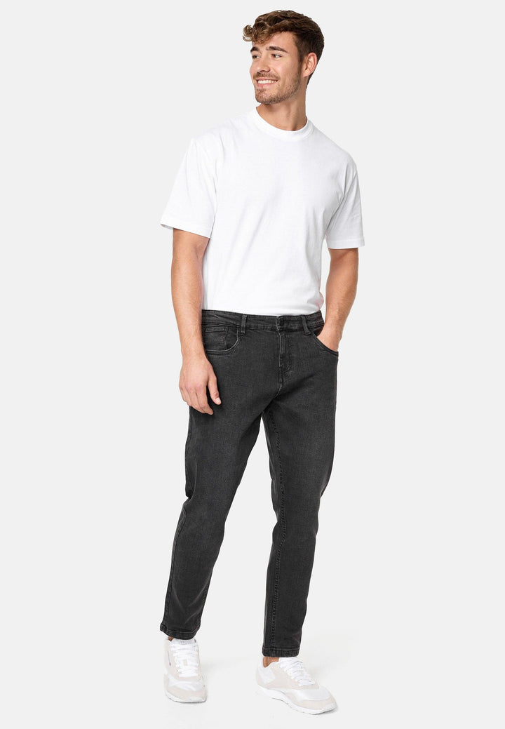 Indicode Herren Daddy Jeanshose aus 98% Baumwolle - INDICODE