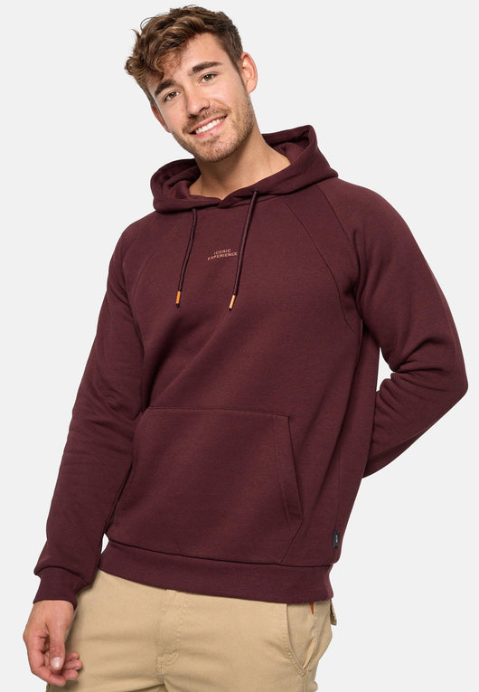 Indicode Herren Virginia Sweatshirt mit Kapuze | Hoodie Kapuzenpullover für Männer