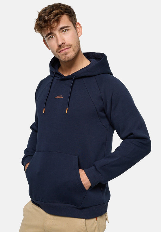 Indicode Herren Virginia Sweatshirt mit Kapuze | Hoodie Kapuzenpullover für Männer