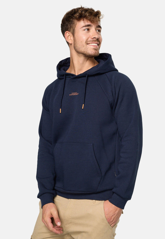 Indicode Herren Virginia Sweatshirt mit Kapuze | Hoodie Kapuzenpullover für Männer