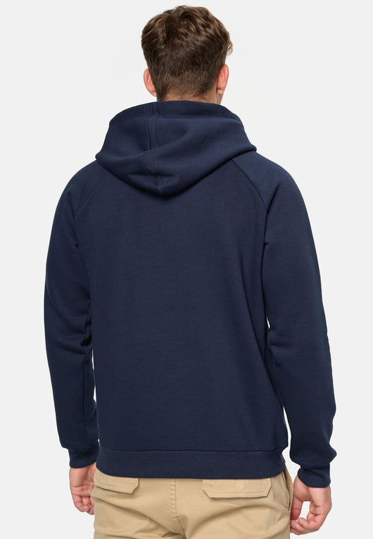 Indicode Herren Virginia Sweatshirt mit Kapuze | Hoodie Kapuzenpullover für Männer